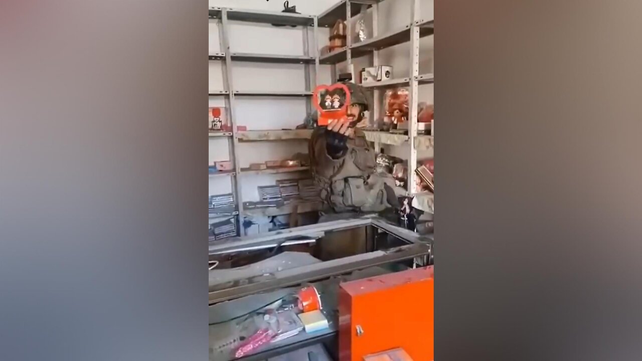 Israeli forces discovered and destroyed "Hamas" gift-shop