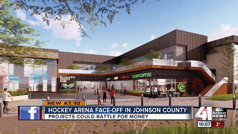 Overland Park, Olathe take shots at building hockey arenas