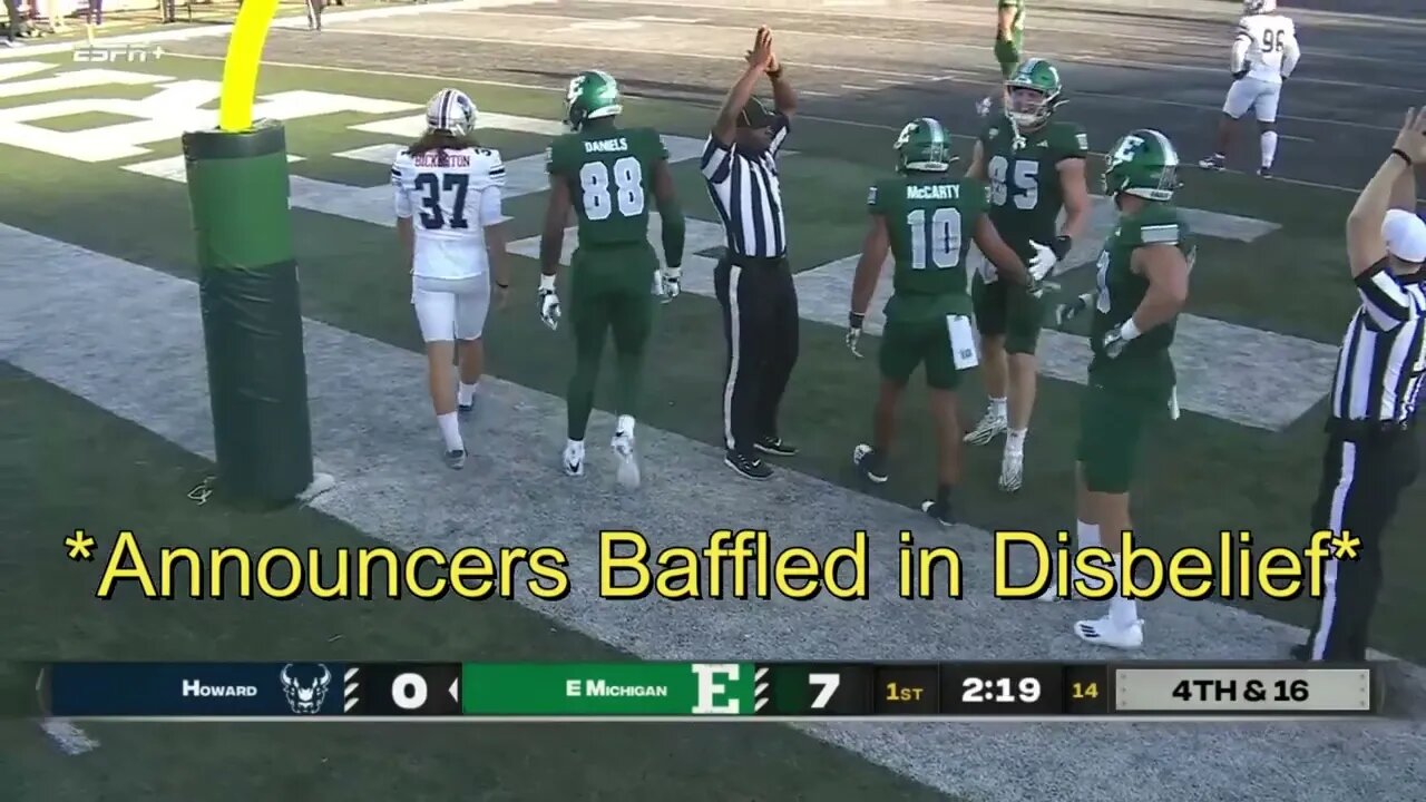 Howard's Special Teams Melts Down To Lose the Game