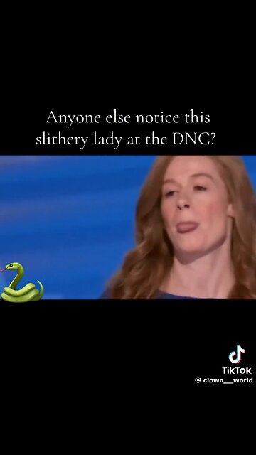 DNC 2024: Who Is This Slithering Snake Lady? 🐍😱