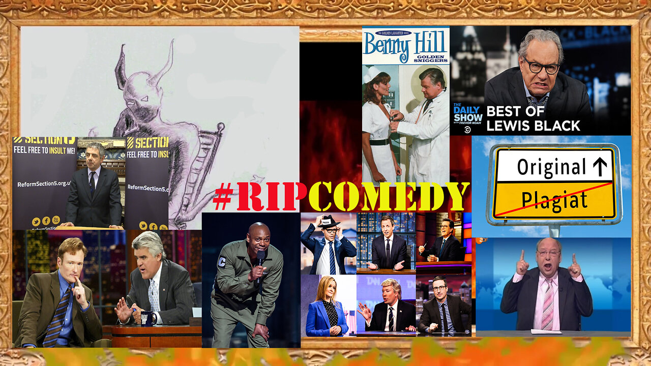 About the Death of Comedy - Part 2 - Current State of US-/UK- and German Comedy