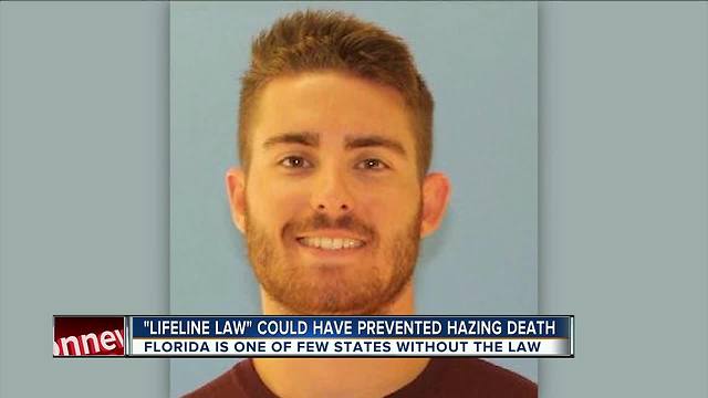 "Lifeline Law" could have prevented hazing death