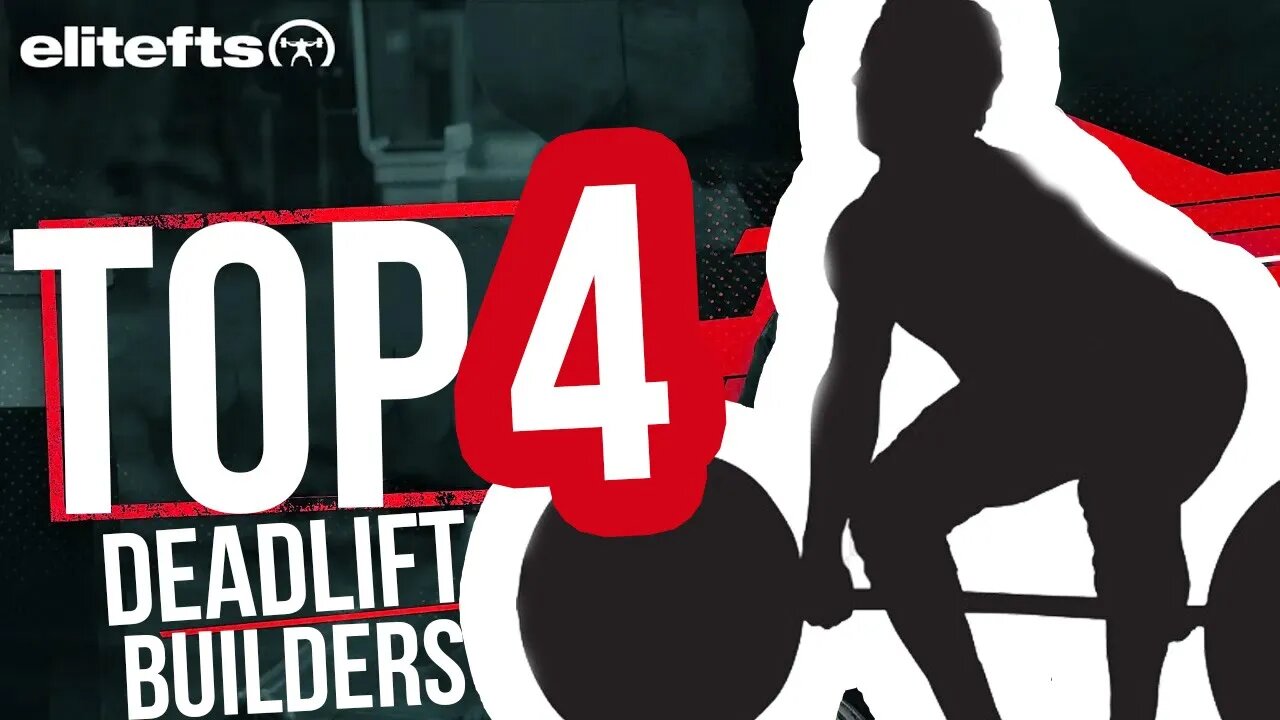 TOP 4 Deadlift Builders To Add Weight Onto Your Lift | Bryce Lewis
