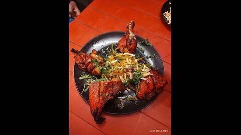 Bomboo chicken recipe ll Direct fried chicken in bamboo ll