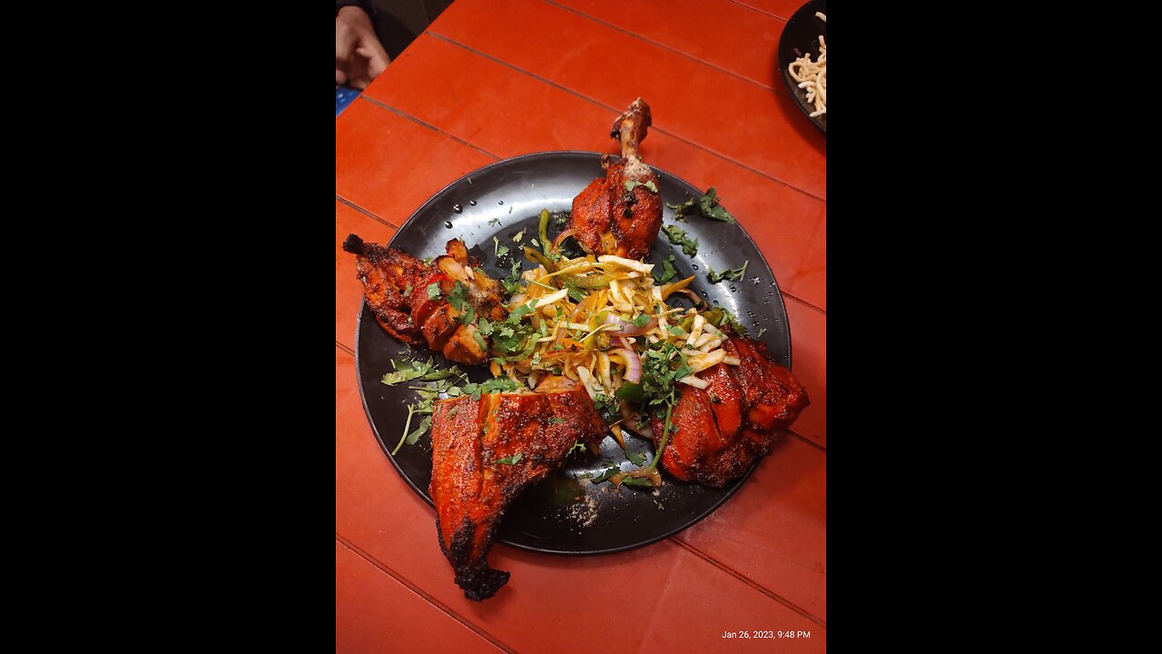 Bomboo chicken recipe ll Direct fried chicken in bamboo ll