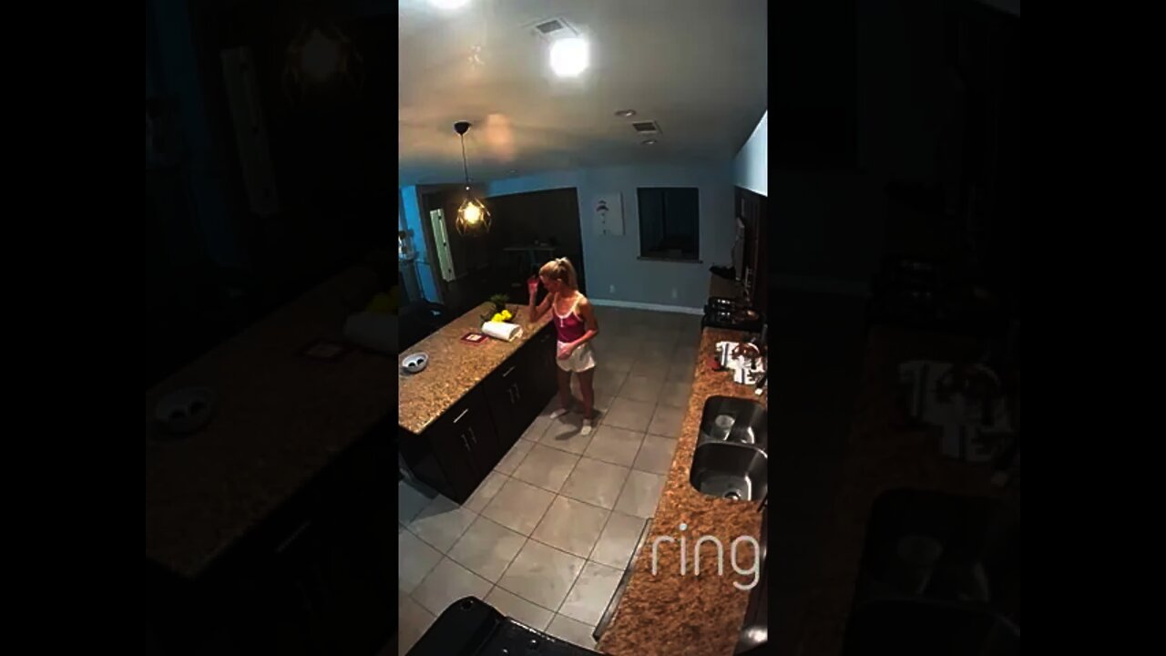 HOME SECURITY SYSTEM CAPTURES GHOST For Entertainment Purposes Only