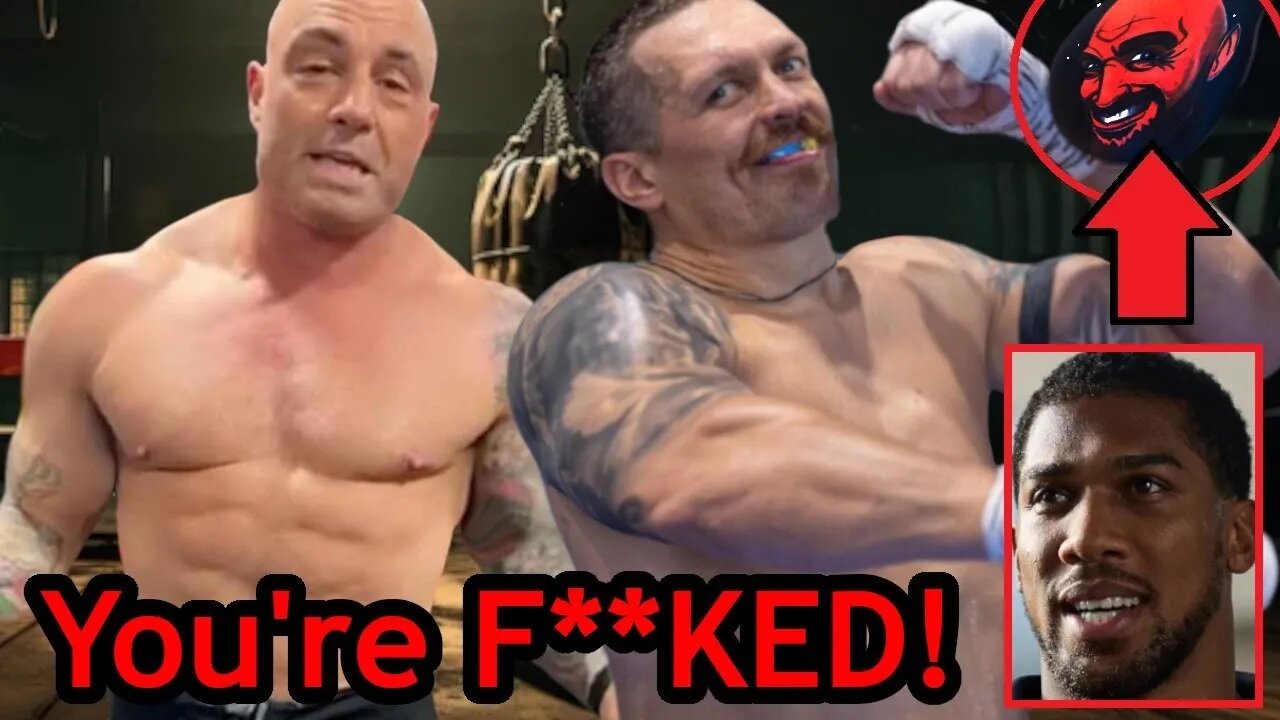 Joe Rogan WARNING Tyson Fury!👀"CANCEL THE REMATCH! | AJ is SCARED Usyk will KO Fury before him! 2024