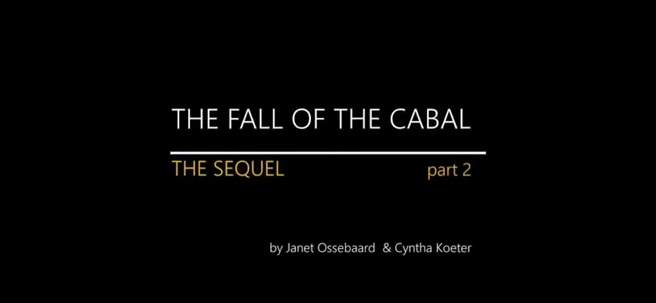 Part 2 of THE SEQUEL TO THE FALL OF THE CABAL