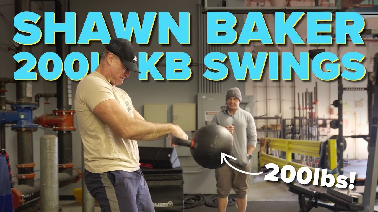 Shawn Baker SWINGS 200lb Kettlebell & Talks Carnivore Diet