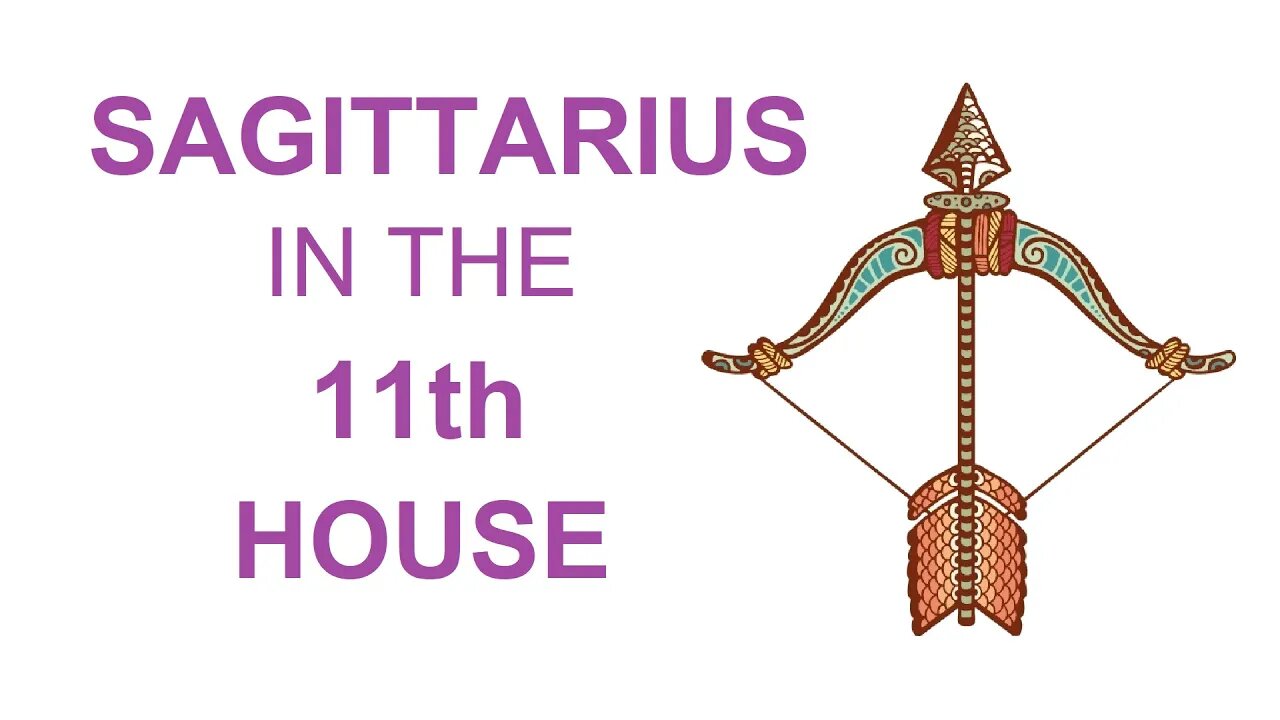 Sagittarius In The 11th House In Astrology