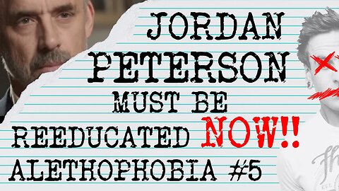 JORDAN PETERSON MUST BE STOPPED #jordanpeterson #canada #alethophobia