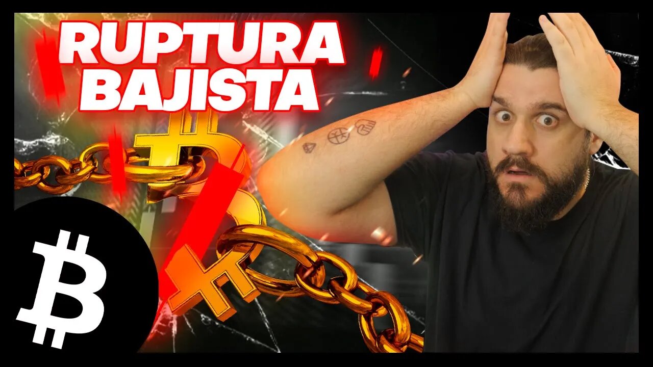 🔴 BITCOIN SE DESPLOMA?! (Atrápalo YA!!!) | PRECIO BITCOIN HOY | Análisis #Crypto Diario /V312