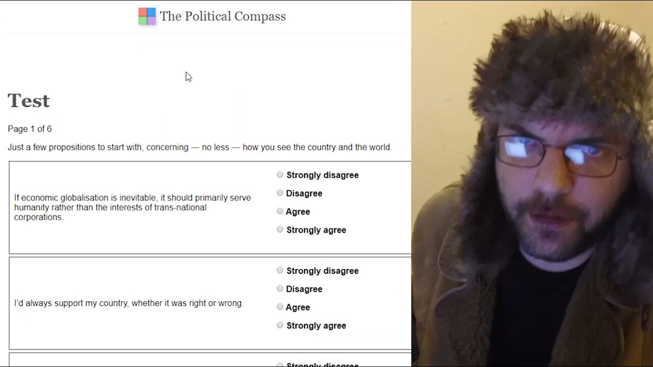 Political Compass - BROKEN