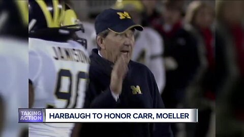 Jim Harbaugh asked Gary Moeller, Lloyd Carr to be honorary captains this season