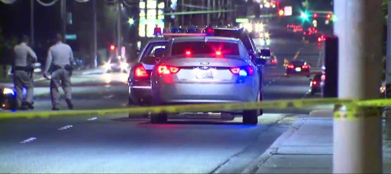 Moped rider in critical condition after crash in east Las Vegas valley