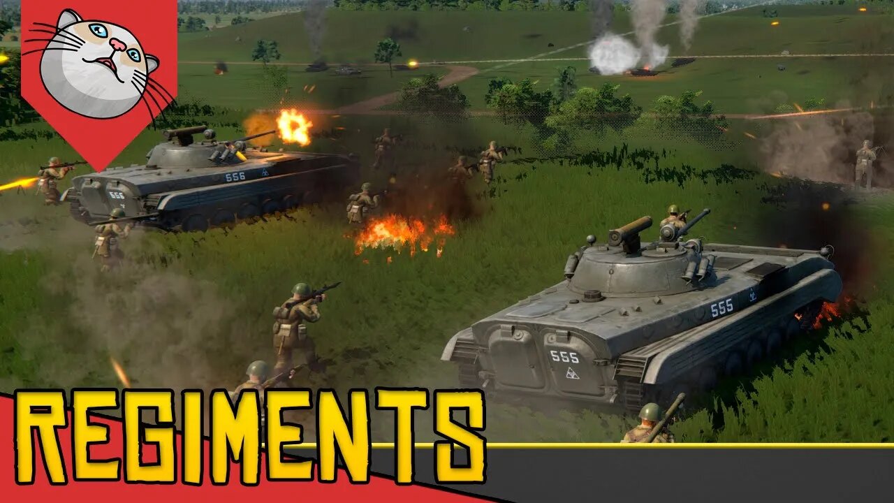 Novo Jogo Militar de GUERRA em Open Beta - Regiments [Gameplay Português PT-BR]