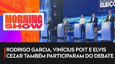 Haddad e Tarcísio trocam farpas em debate
