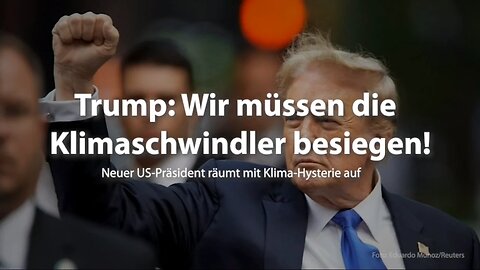 Trump - Klimaschwindler besiegen