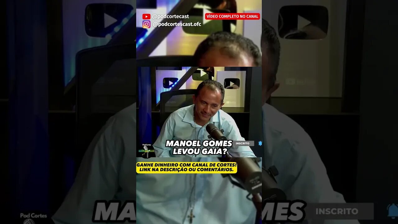 MANOEL GOMES JÁ LEVOU GAIA? #canetaazul #azulcaneta #manoelgomes #cortesdepodcast #canaldecortes