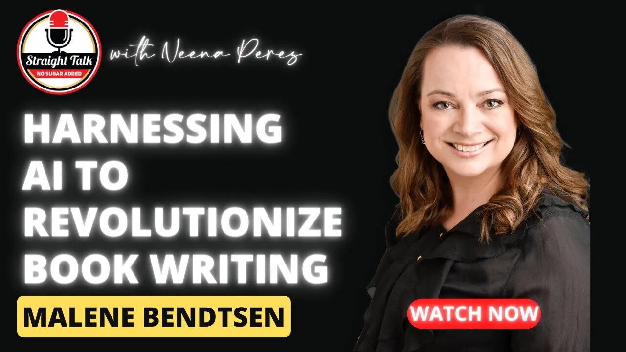 Harnessing AI to Revolutionize Book Writing: A Conversation with Malene Bendtsen