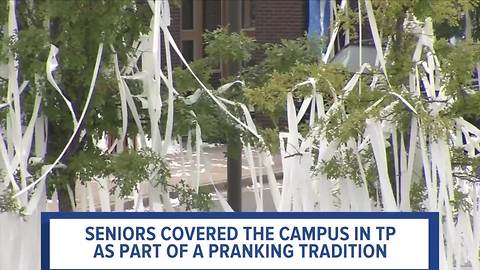 WATCH | Pranking tradition continues on first day at Georgia high school