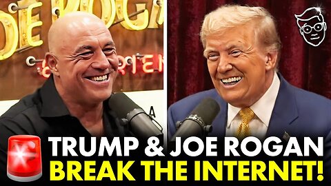 Trump & Rogan on Aliens, JFK Assassination, Ear Scars, Deep State, White House, Kamala