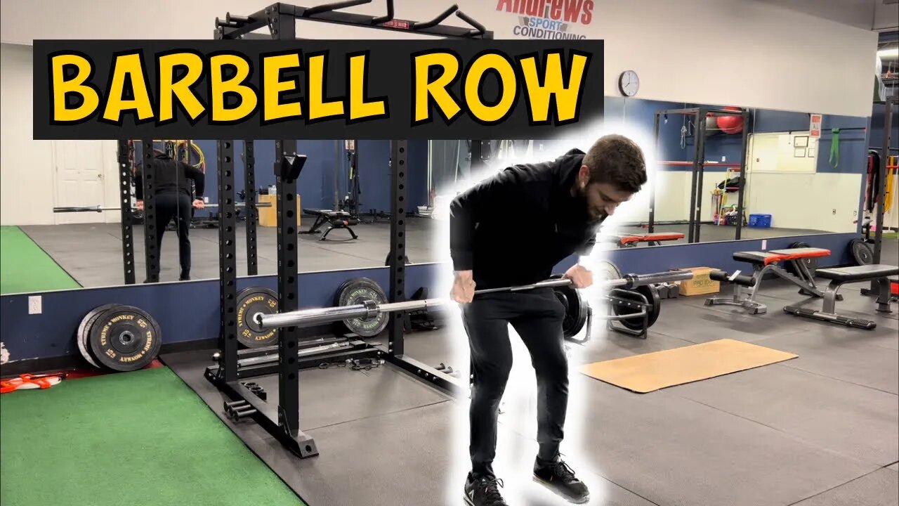 How to do the Barbell Row with Proper Form