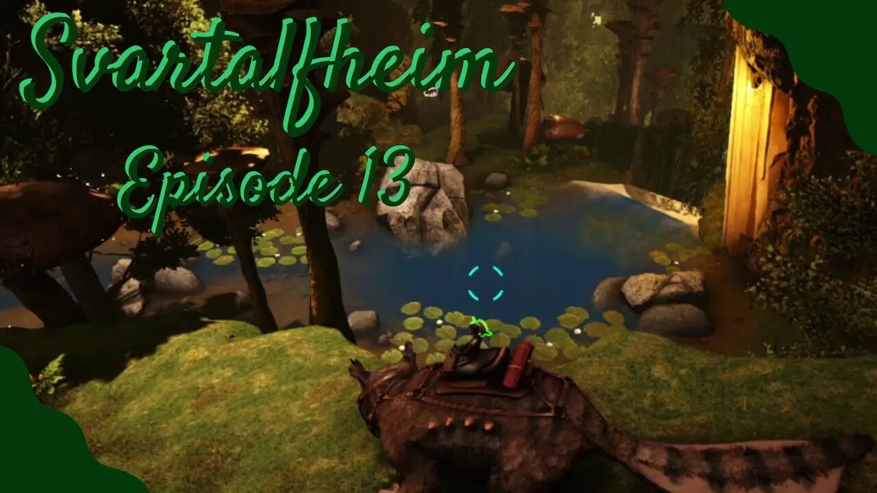 Svartalfheim; Cave Exploration & a Berserk Raptor! - ARK - Episode 13