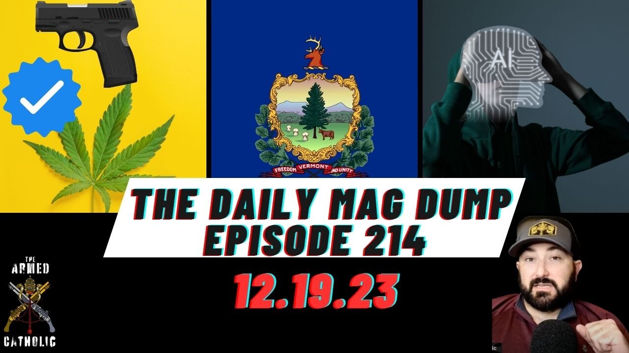 2ANews #214-Weed & Guns Ok In Colorado | VT Laws Challenged | Anti-Gun AI Available For Free