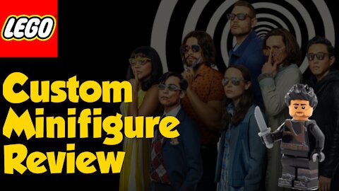 CUSTOM LEGO MINIFIGURE REVIEW DIEGO - Awesome Umbrella Academy based minifigure