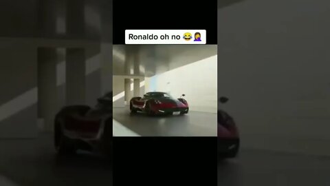 Ronaldo oh no #shorts #cars #Supercar #ronaldo