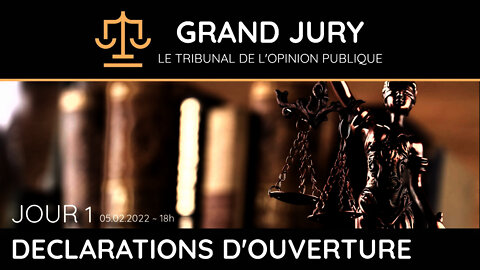 Jour 1 - Grand Jury - Tribunal de l'opinion publique