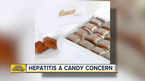 FDA recalls candy over possible hepatitis A contamination