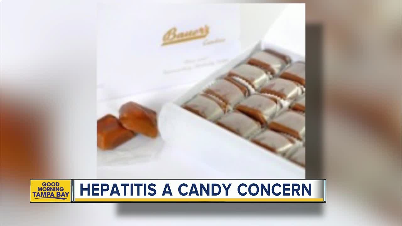 FDA recalls candy over possible hepatitis A contamination