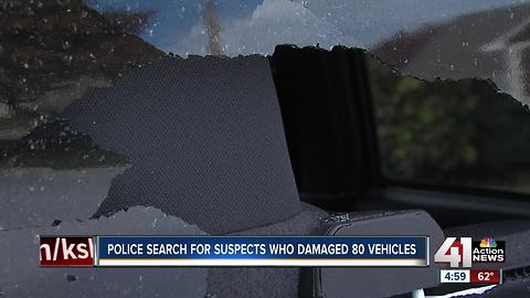 80 vehicles damaged by air rifle in Lee's Summit