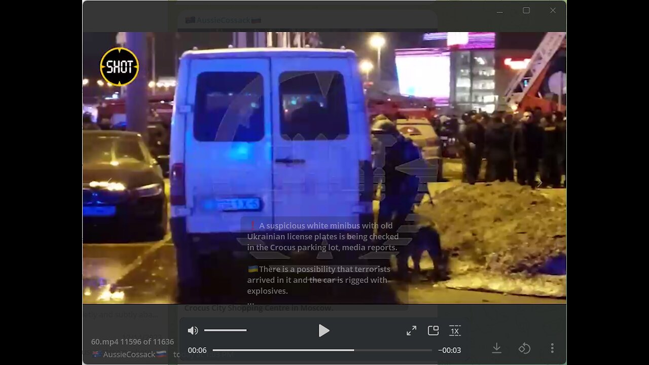 Moscow Concert Shooting (everything I could find)