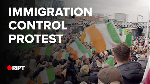 Thousands marched through Dublin to demand immigration controls