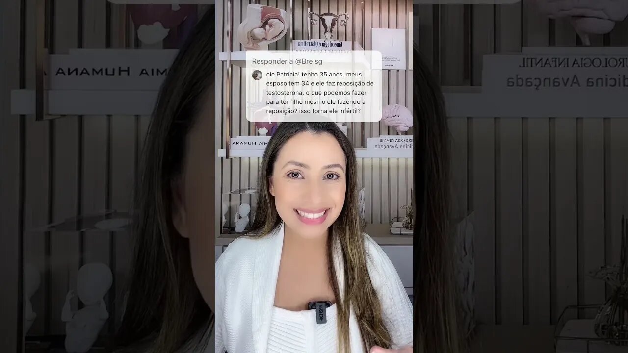 O homem que toma reposição hormonal de testosterona ficar infértil?