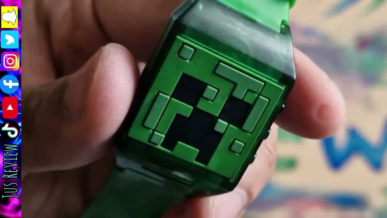 Creeper Minecraft Watch Review