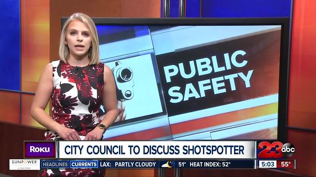 City Council to discuss ShotSpotter technology coming to Bakersfield