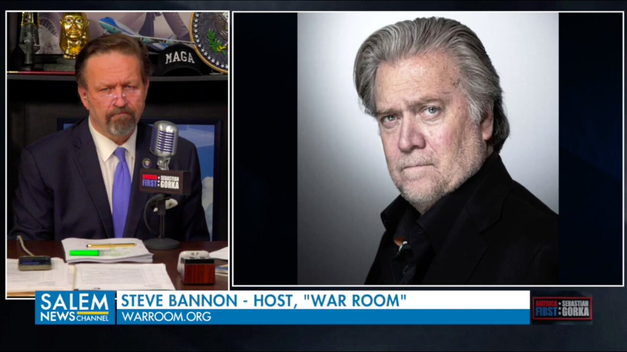 My advice to President Trump: Announce Tomorrow! Steve Bannon with Sebastian Gorka on AMERICA First