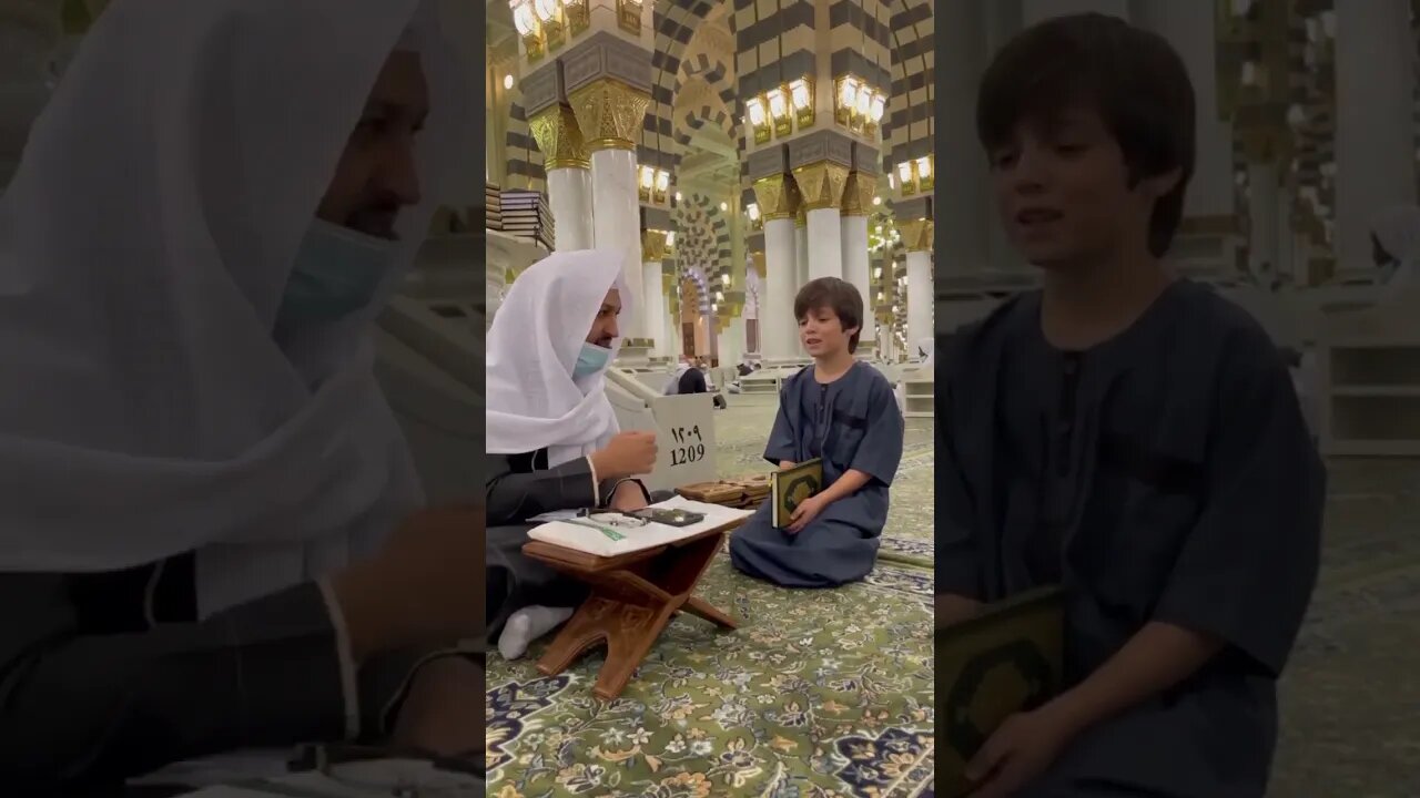 Beautiful reading of the Quran | Ma Sha Allah ❤️☝🏼#quran #holyquran #shorts
