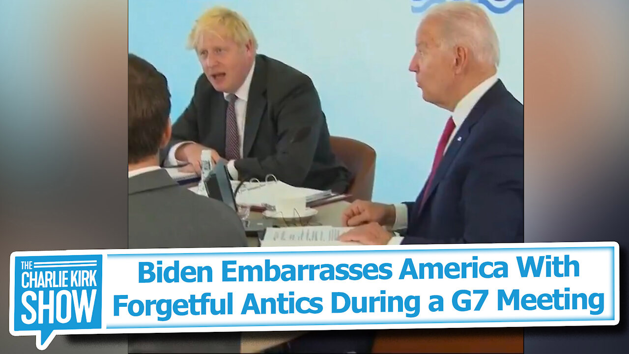 Biden Embarrasses America With Forgetful Antics During a G7 Meeting