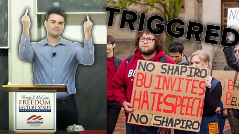 LOL: Ben Shapiro HUMILIATES Angry Leftist Protesters