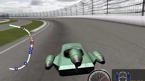 rFactor 1 - Formula LandSpeeder - Indianapolis 500 - Teste O10