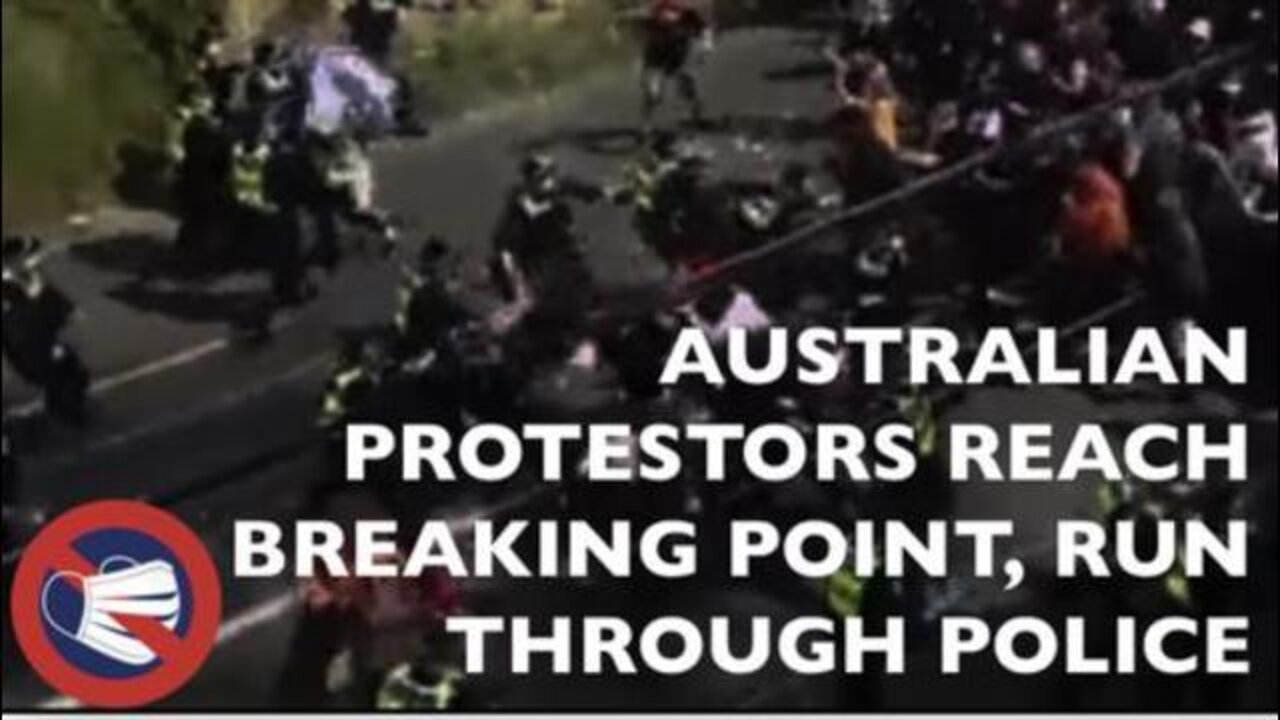 Australians Reach Breaking Point: Run Right Over Police