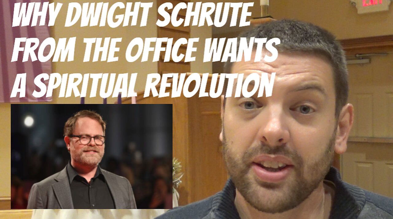 Why Dwight Schrute From The Office Wants A Spiritual Revolution