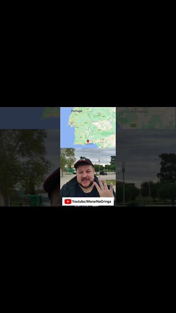 Portugal e a Praia de MonteGordo no sul Algarve