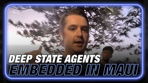 Alex Jones: Deep State Operative Attempts To Block The Press From Investigating Maui Fires - 8/20/23
