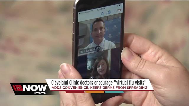 Cleveland Clinic doctors encourage 'virtual flu visits' to keep virus from spreading